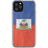 Haiti Flag Distressed iPhone 11 Pro Clear Case